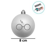 Bola de Natal Colorida Perolada - Bruxinhos - 8cm - 8 unidades - Magazine 25