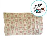 Pano de Copa de Natal - Flocos de Neve - 40x70cm - 2 unidades - Cromus - Magazine 25