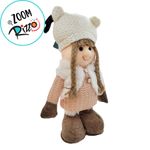 Menina em Pé de Pelúcia - 30cm - 1 unidade - Magazine 25