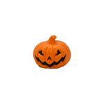 Enfeite Decorativo de Halloween - Mini Abóbora Vela com Luz - 5cm - 1 unidade - Magazine 25