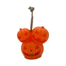 Enfeite Decorativo de Halloween - Trio Abóbora Mini Vela com Luz - 7cm - 1 unidade - Magazine 25