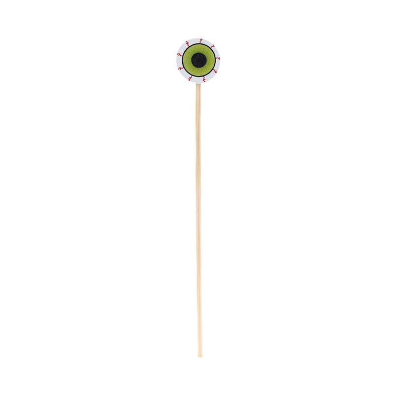 Pick Decorativo de Halloween - Olhos - 12cm - 12 unidades - Cromus - Magazine 25