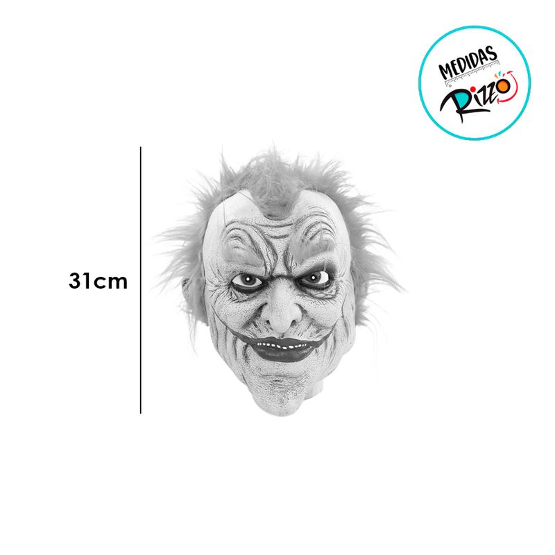 Máscara de Halloween - Koringa - 31cm - 1 unidade - Cromus - Magazine 25