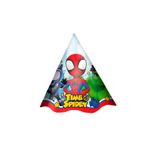 Chapéu de Aniversário - Spidey - 8 unidades - Regina - Magazine 25