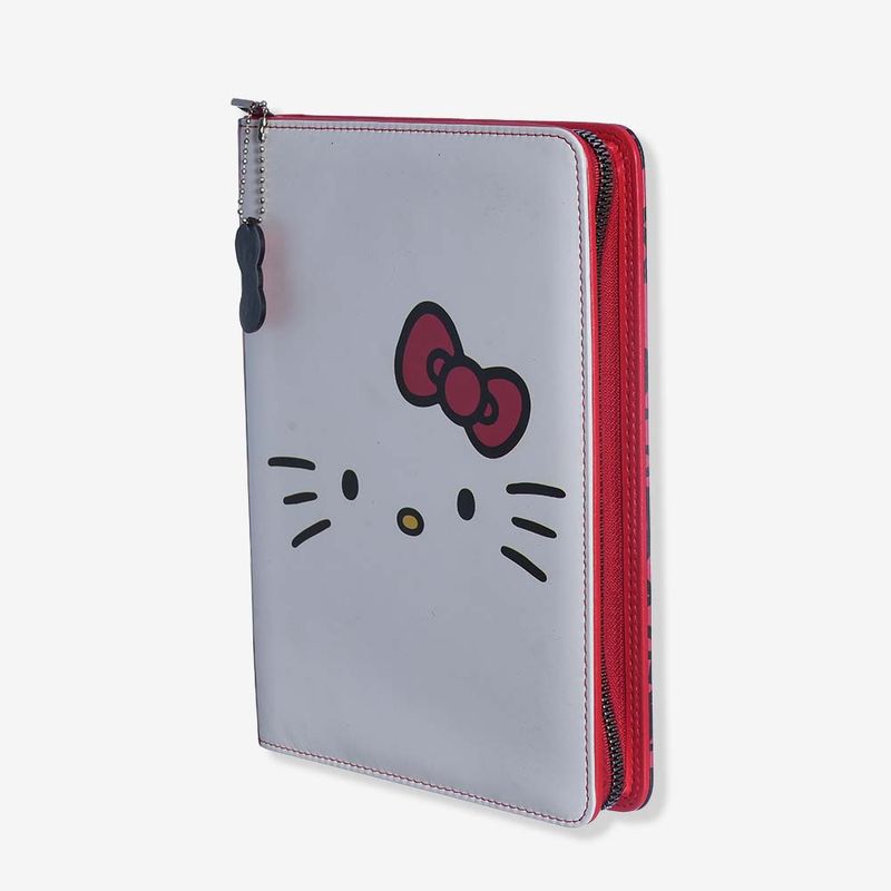 Caderno com Pasta Hello Kitty