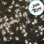 Cordão de LED Pisca Pisca Luz Quente com Fio Verde 1000 Leds - 20m Bivolt - 1 unidade - Cromus - Magazine 25