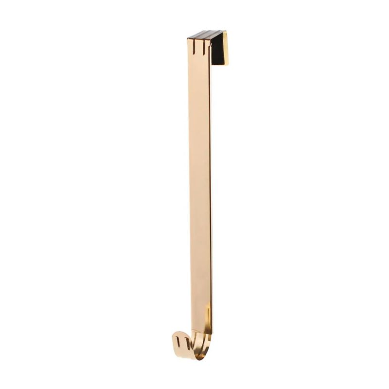 Gancho Suporte para Guirlanda Ajustável -  Liso Ouro - 38cm - 1 unidade - Cromus - Magazine 25