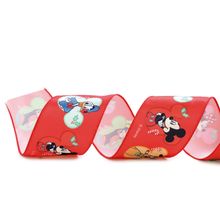 Fita Decorativa Aramada de Natal - Turma do Mickey - 6,3cm x 9,14m - 1 unidade - Cromus - Magazine 25