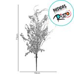 Galho Decorativo - Frutas Douradas - 73cm - 1 unidade - Cromus - Magazine 25