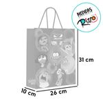 Sacola de Papel Premium - Divertidamente 2 M - 26x31x10cm - 1 unidade - Cromus - Magazine 25