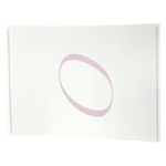 Faixa Decorativa - Love Branco e Rosa - 58x20cm - 1 unidade - Cromus - Magazine 25