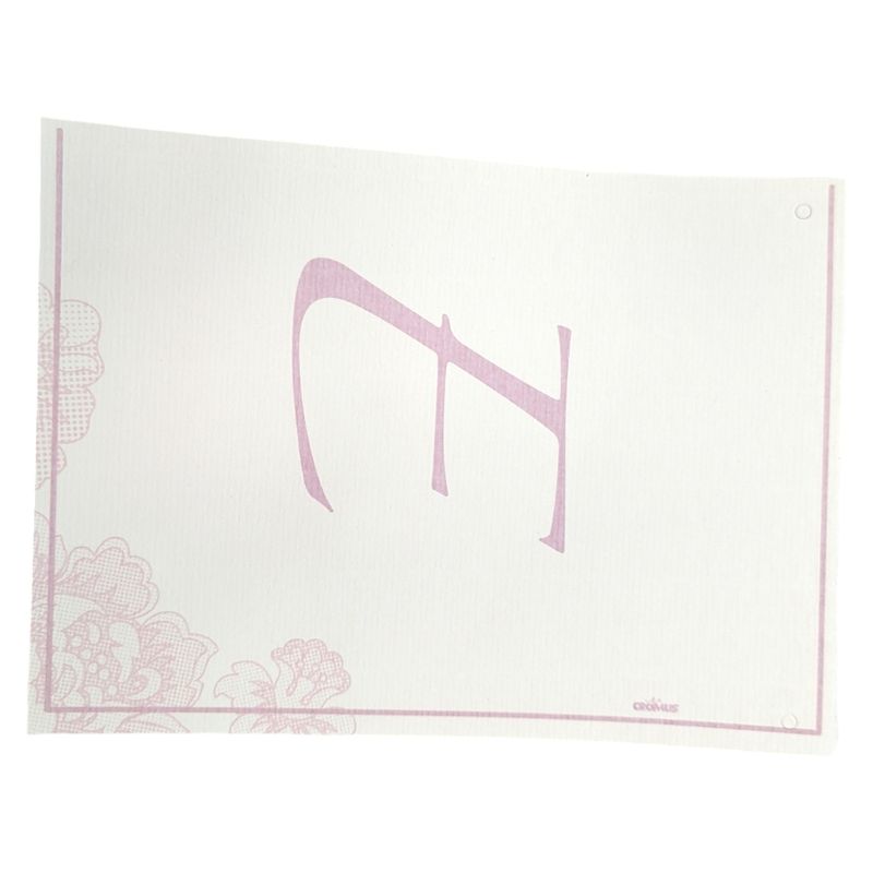 Faixa Decorativa - Love Branco e Rosa - 58x20cm - 1 unidade - Cromus - Magazine 25