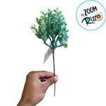 Pick Decorativo - Folhas com Neve - 1 unidade - Cromus - Magazine 25