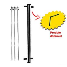 Medidor de Metal para Balão Profissional 32'' - Preto - Figadoli - 1 unidade - Magazine 25 Balões