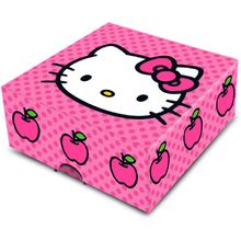 Caixa 4 Doces Quadrada - Hello Kitty Rosa - 1 unidade - Festcolor - Magazine 25