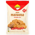 Mini Biscoito Maisena Integral Diet 100g - Lowçúcar