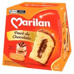 Panettone Recheado Pavê de Chocolate 400g - Marilan