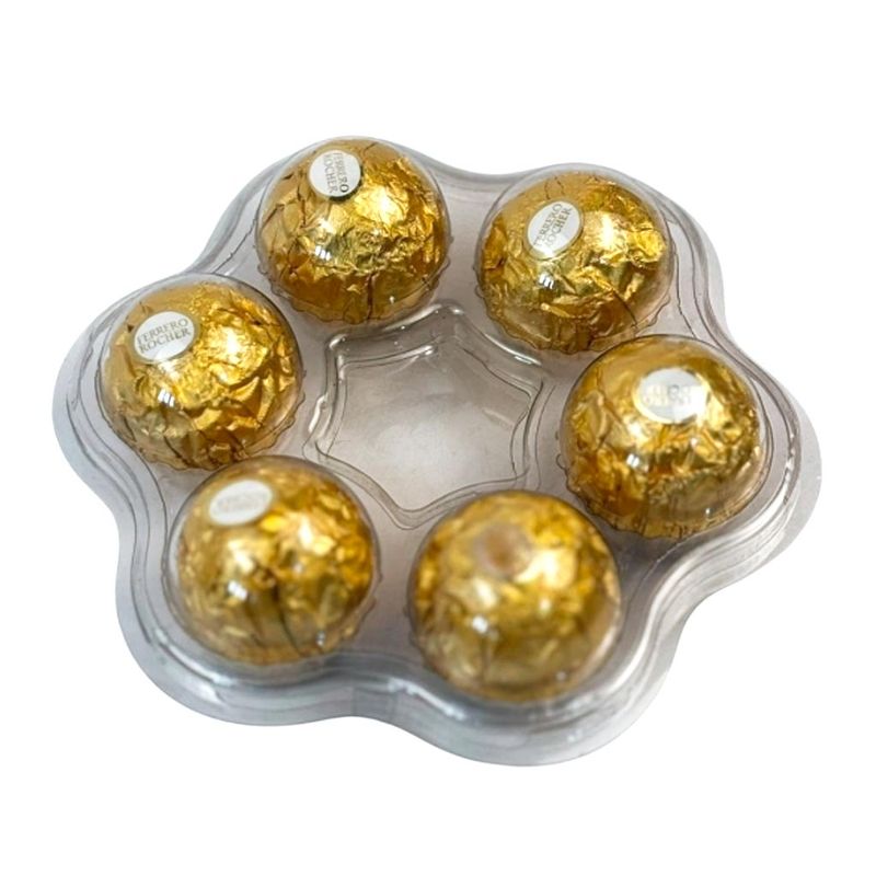 Embalagem para Doces Flipball Guirlanda 6 Cavidades c/5 - Flip Embalagens