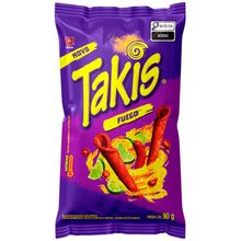 Salgadinho Takis Fuego Pimenta 90g - Bimbo