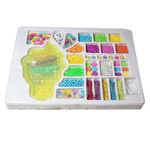 Kit Miçangas Infantil Glamour Beads  Criativos escolha o seu
 Amarelo