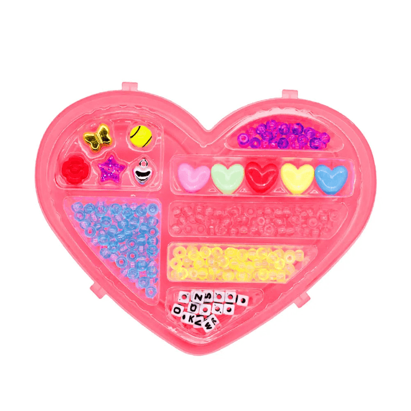 Kit Miçangas Infantil Glamour Beads  Criativos escolha o seu
 Rosa