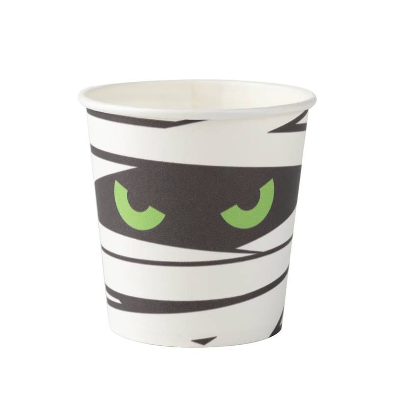 Copo Papel Halloween Monstrinho 210ml - 20 Un