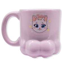 Caneca 3D Pata Eu Amo Gatos – Zonacriativa