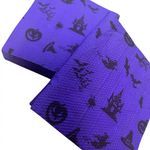 Guardanapo Papel 19,5x22,5cm Halloween Roxo c/50 - Camp Festas