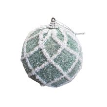 Bola De Natal - Verde Claro - 10cm - 4 unidades - Cromus - Magazine 25