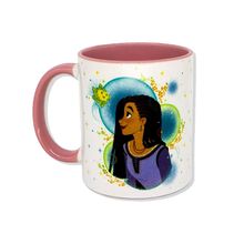 Caneca Cerâmica - Wish - 350ml - 1 unidade - Disney Original - Rizzo