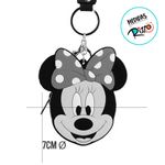 Porta Niquel de Silicone Minnie - 7cm - 1 unidade - Disney Original - Magazine 25