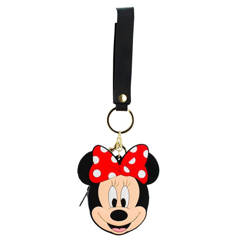 Porta Niquel de Silicone Minnie - 7cm - 1 unidade - Disney Original - Magazine 25