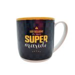 Caneca de Porcelana - Super Marido - 360ml - 1 unidade - Allmix Presentes - Magazine 25