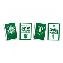 Quadro Decorativo - Palmeiras - 4 unidades - Festcolor - Magazine 25