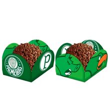 Forminhas para Doces 4 Pétalas - Palmeiras - 3,3x3,3cm - 40 unidades - Festcolor - Magazine 25