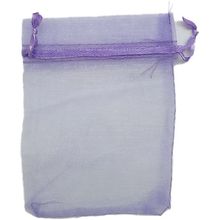 Saquinho de Organza - Roxo - 10 unidades - Magazine 25