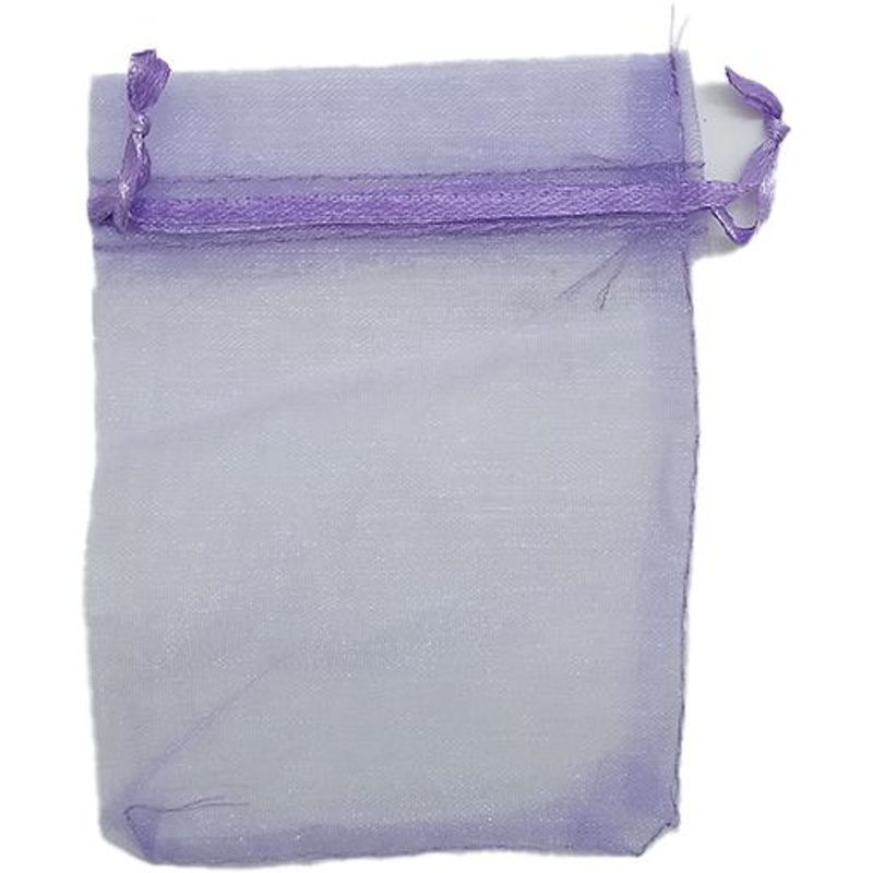 Saquinho de Organza - Roxo - 10 unidades - Magazine 25