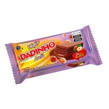 Biscoito Wafer Recheado Dadinho Avelã 90g - Dizioli