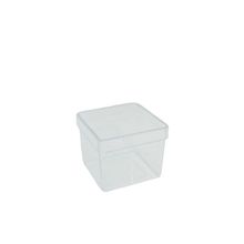 Caixa Acrílica 4x4cm Transparente - Plast Qualy
