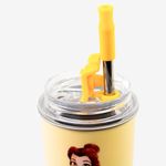 Copo Neo com Canudo Bela - Disney
