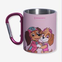 Caneca Mosquetão Skye e Liberty – Patrulha Canina