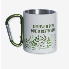 Caneca Mosquetão Jardinagem - Zonacriativa