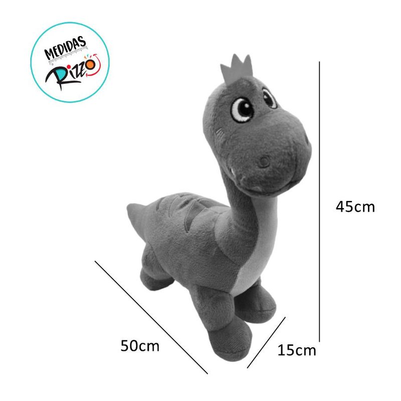 Dinossauro de Pelúcia - Verde - 45cm - 1 unidade - Magazine 25