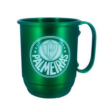 Caneca de Alumínio - Palmeiras - 500ml - 1 unidade - Magazine 25