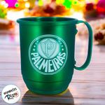 Caneca de Alumínio - Palmeiras - 500ml - 1 unidade - Magazine 25