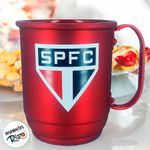 Caneca de Alumínio - São Paulo - 500ml - 1 unidade - Magazine 25