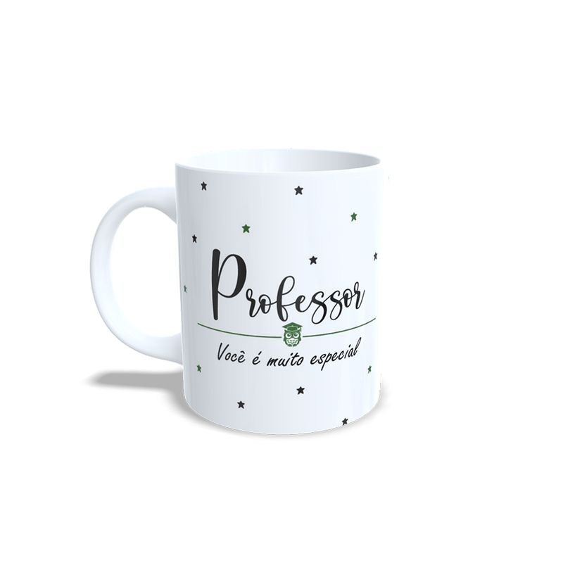 Caneca de Porcelana Professor Especial - 1 unidade - Magazine 25