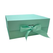 Caixa de Papel Rígido Quadrada Tiffany com Imã e Fita - 1 unidade - Magazine 25