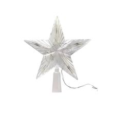 Estrela De Led Luz Colorida - Com Fio Incolor - 15cm - 1 unidade - Magazine 25 - Magazine 25