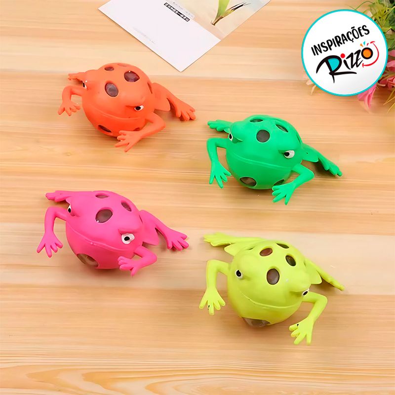 Brinquedo Cute Frog - Verde - 1 unidade - Magazine 25